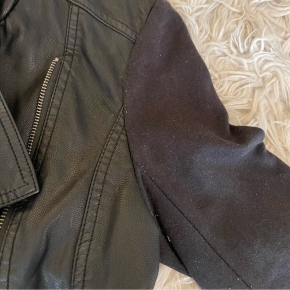 Black | Faux Leather | Jacket - Picture 10 of 14